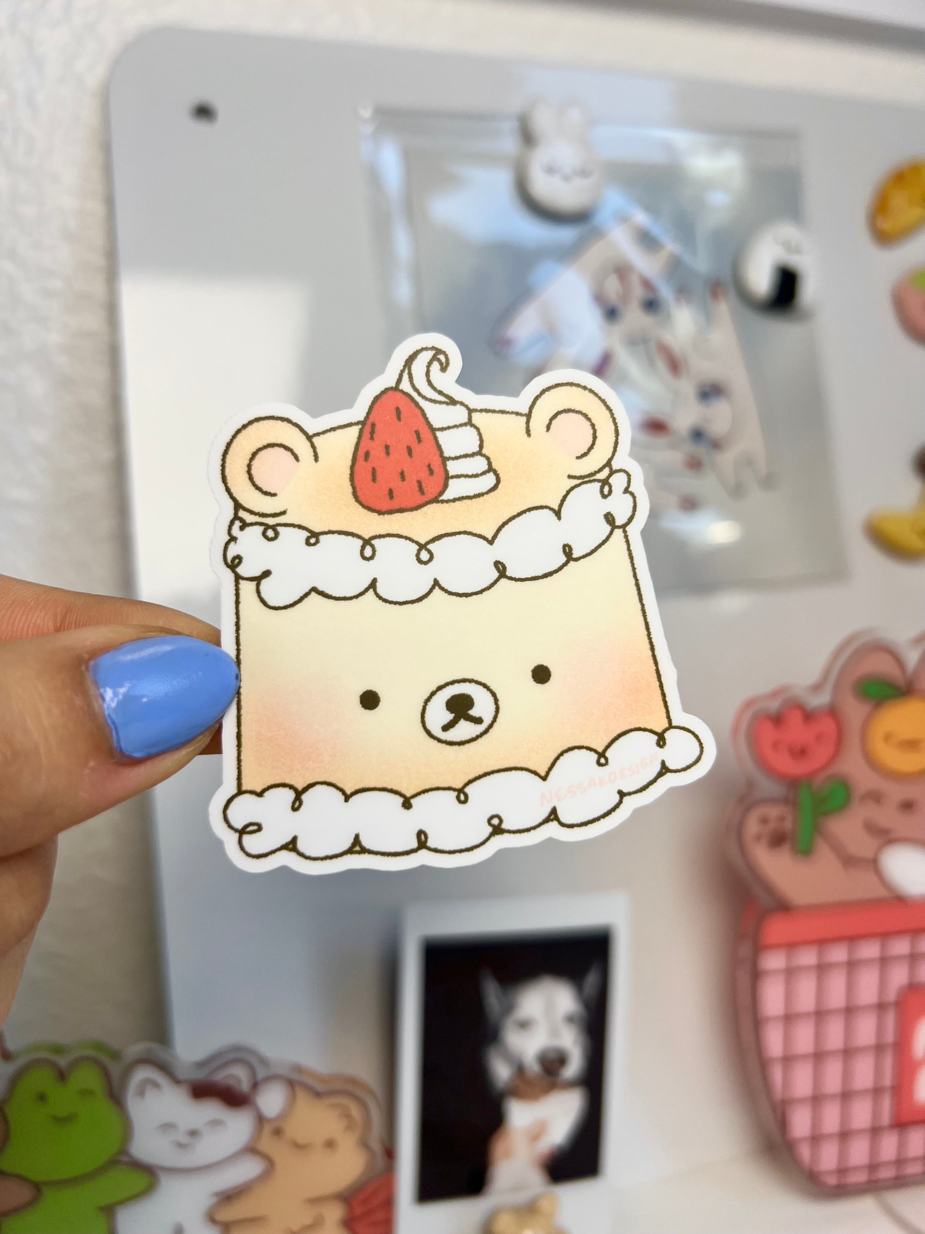 Bakery Cuties Vinyl Waterproof Stickers