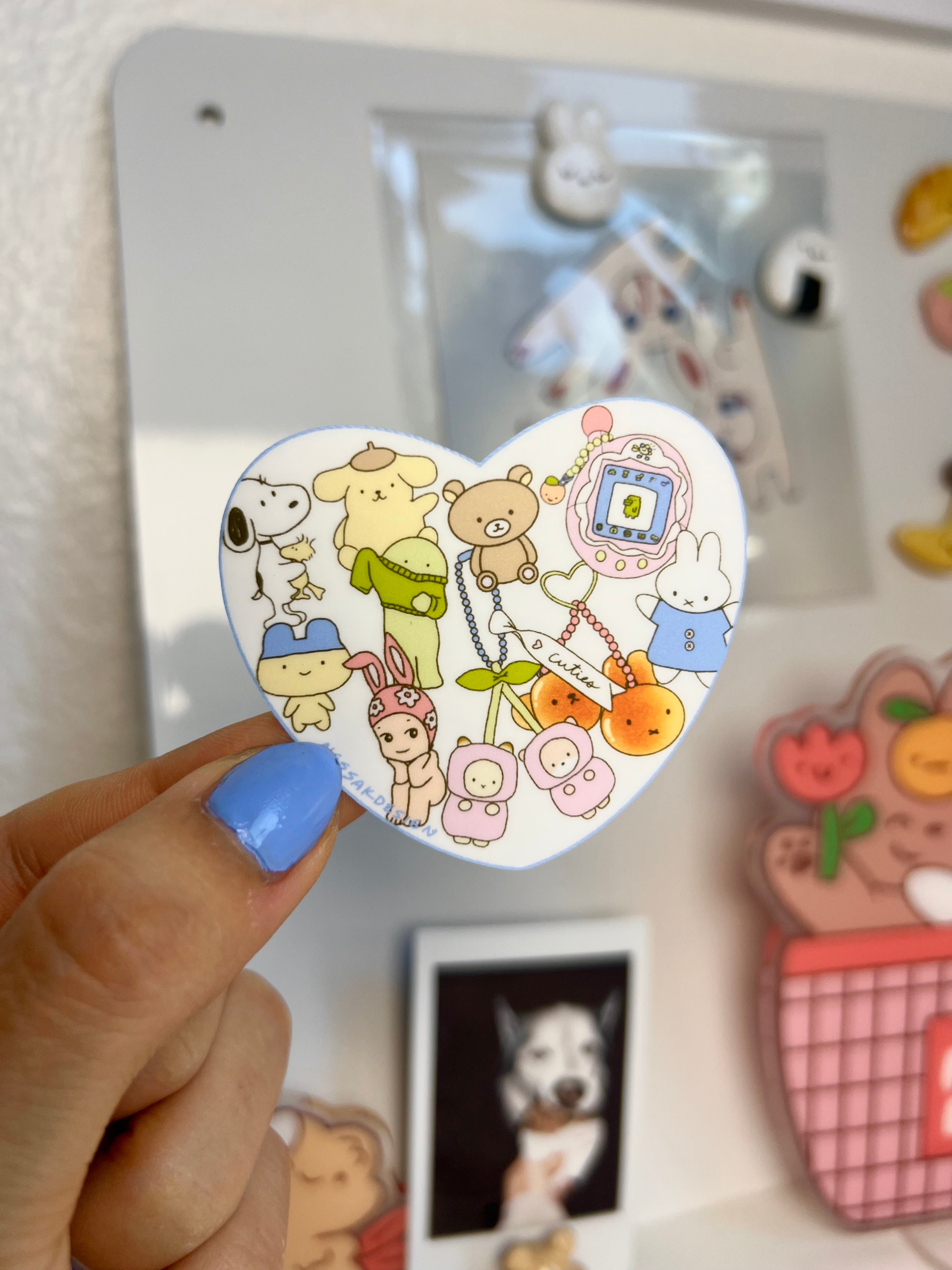 Trinket Cuties Vinyl Waterproof Stickers
