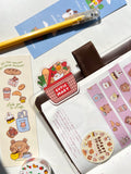 Cute journaling acrylic binder clip