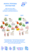 Acrylic keychain Mystery Bag Sale (4)