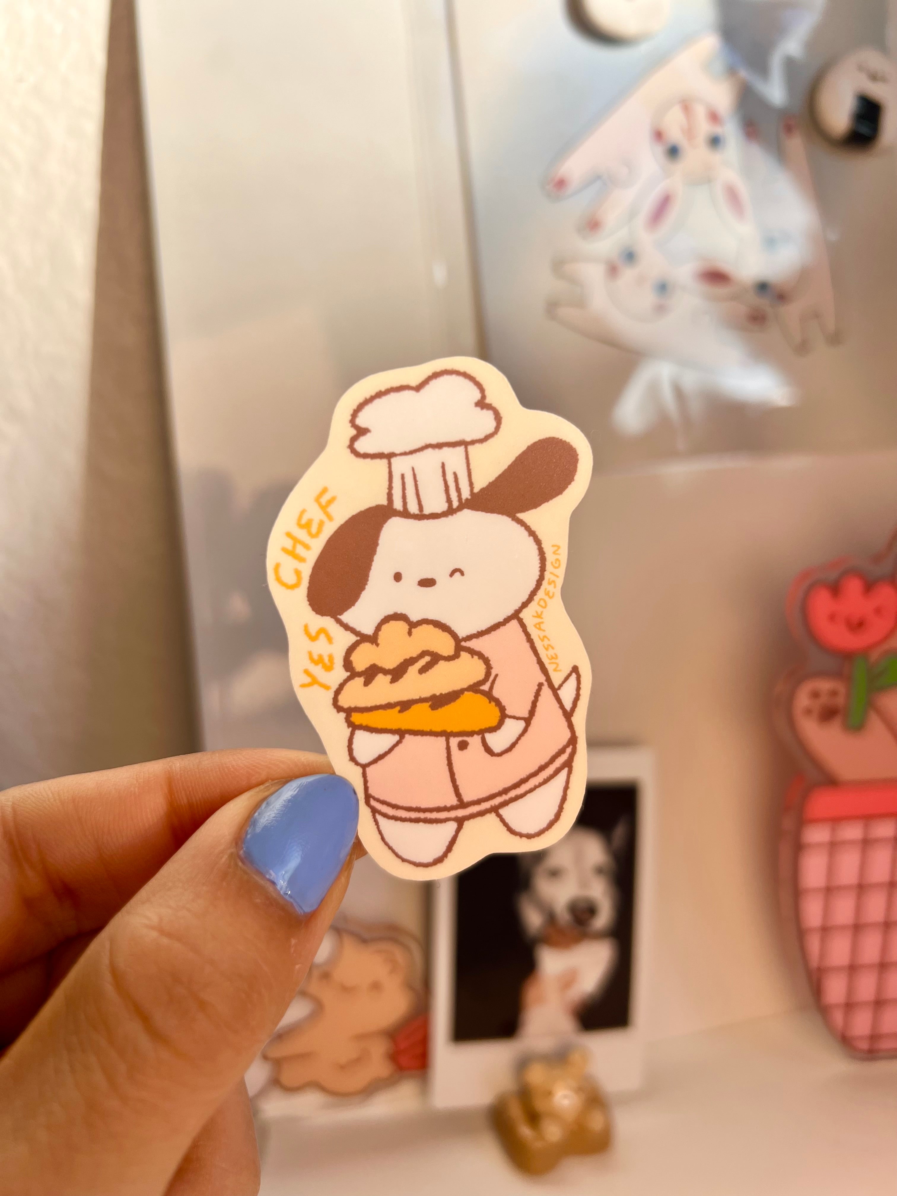 Bakery Cuties Vinyl Waterproof Stickers