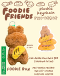 [PRE-ORDER] Foodie Friends Plushie Keychain