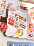 Cute journaling acrylic binder clip