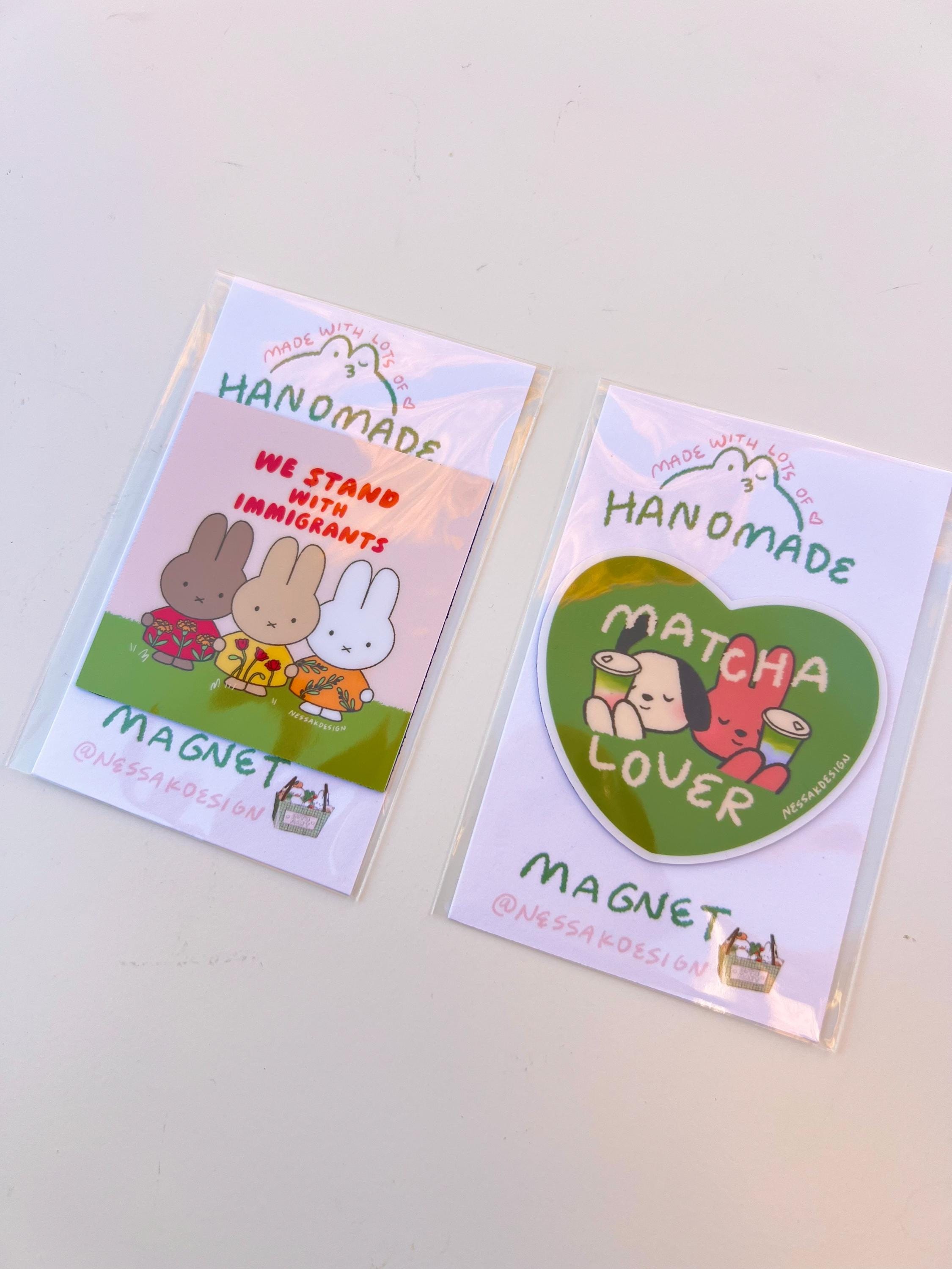 Vinyl magnets