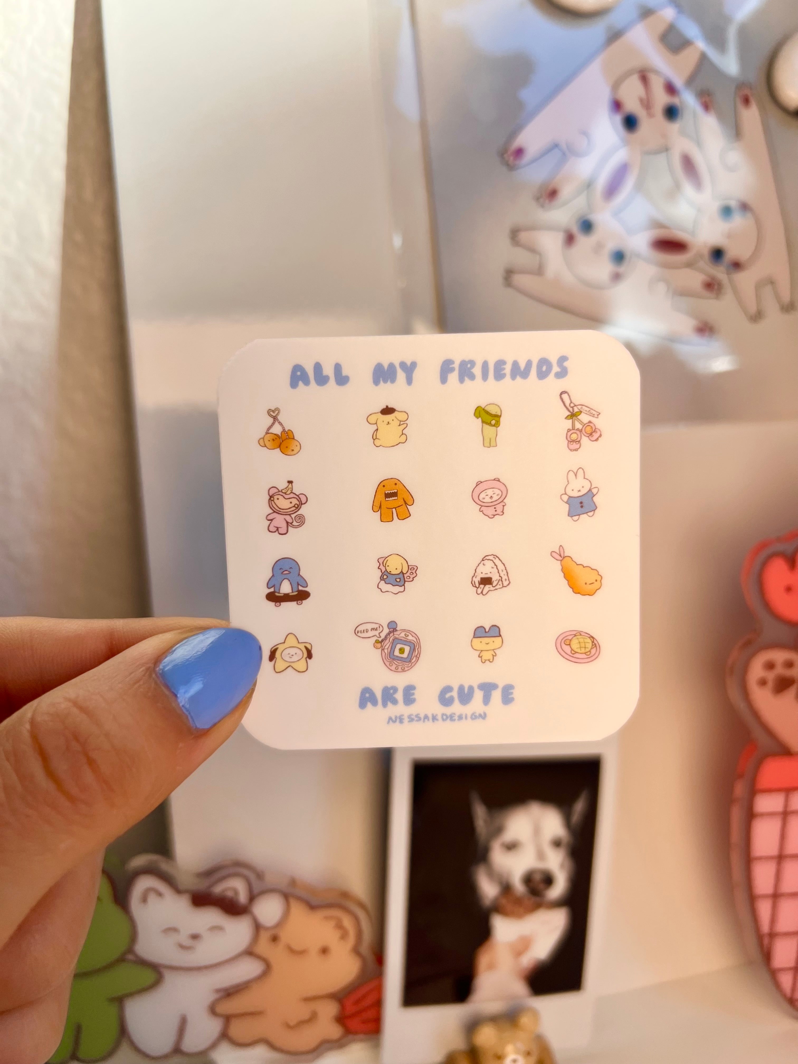 Trinket Cuties Vinyl Waterproof Stickers