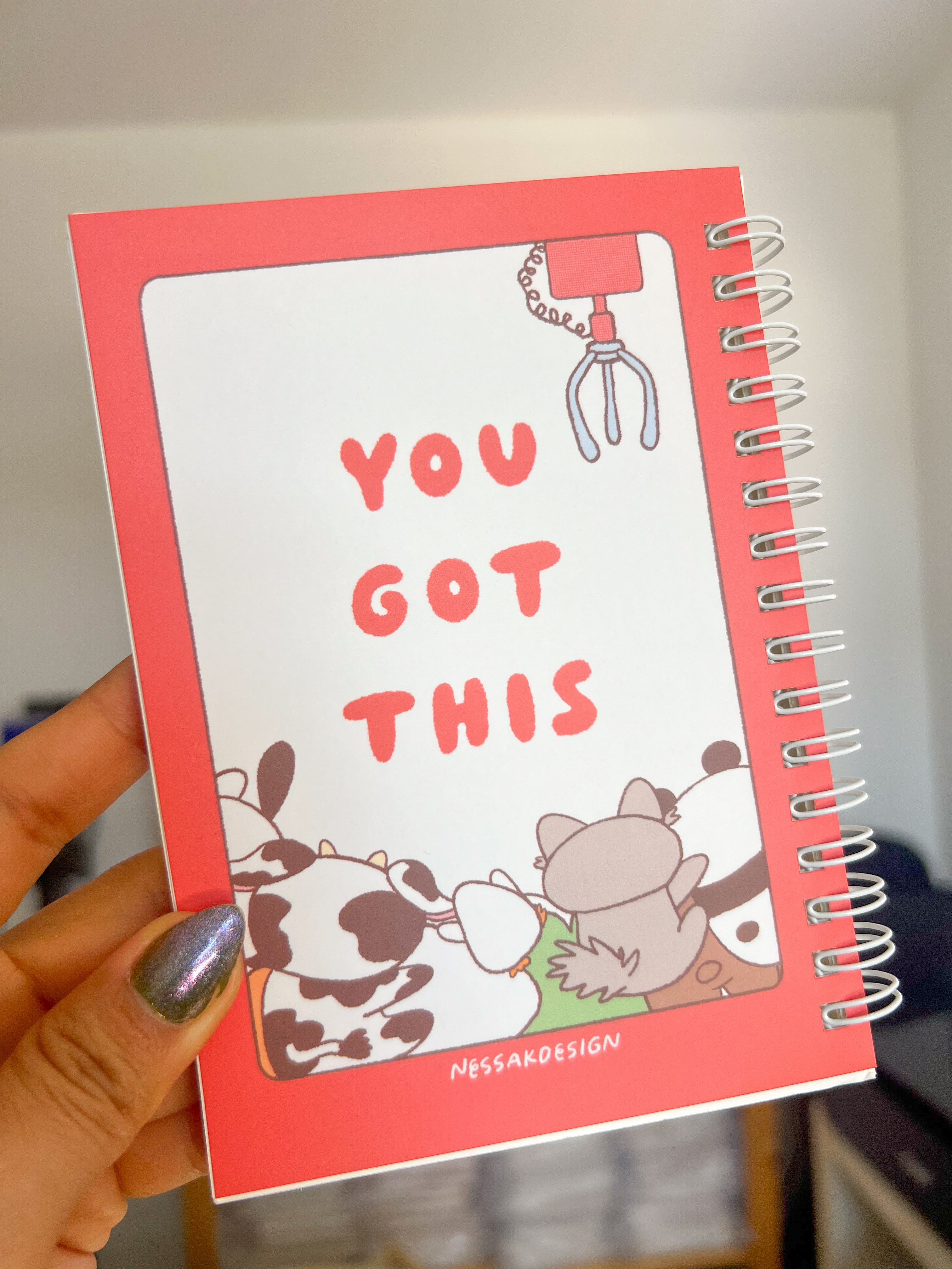 Spiral Notebook A6