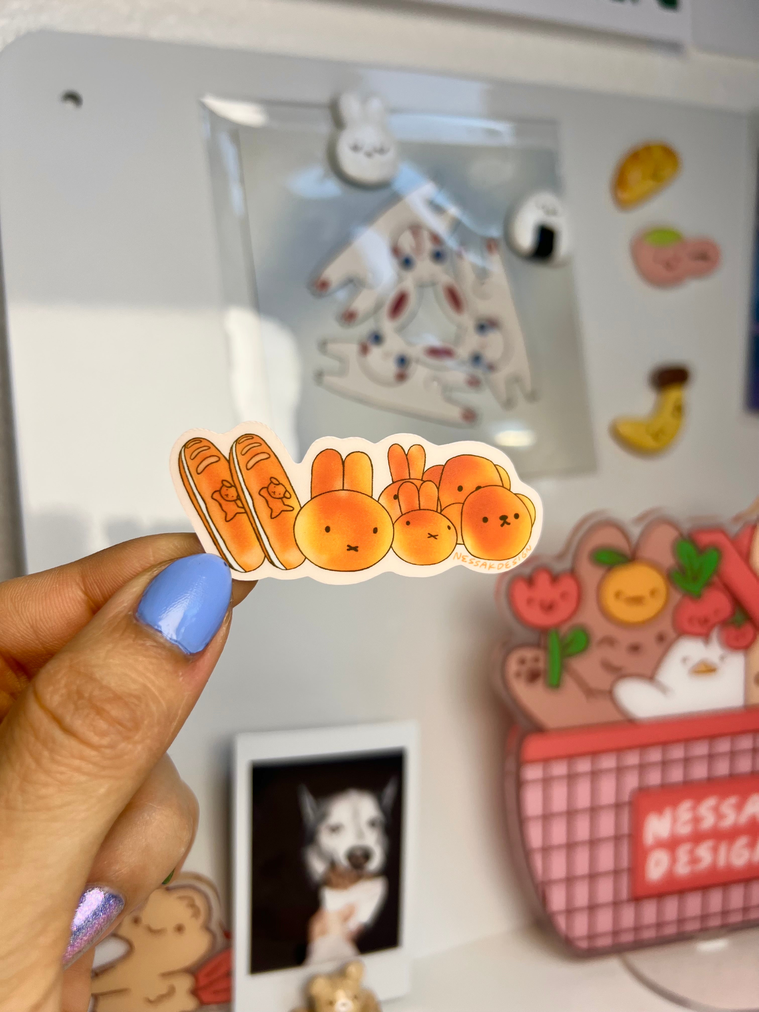 Bakery Cuties Vinyl Waterproof Stickers