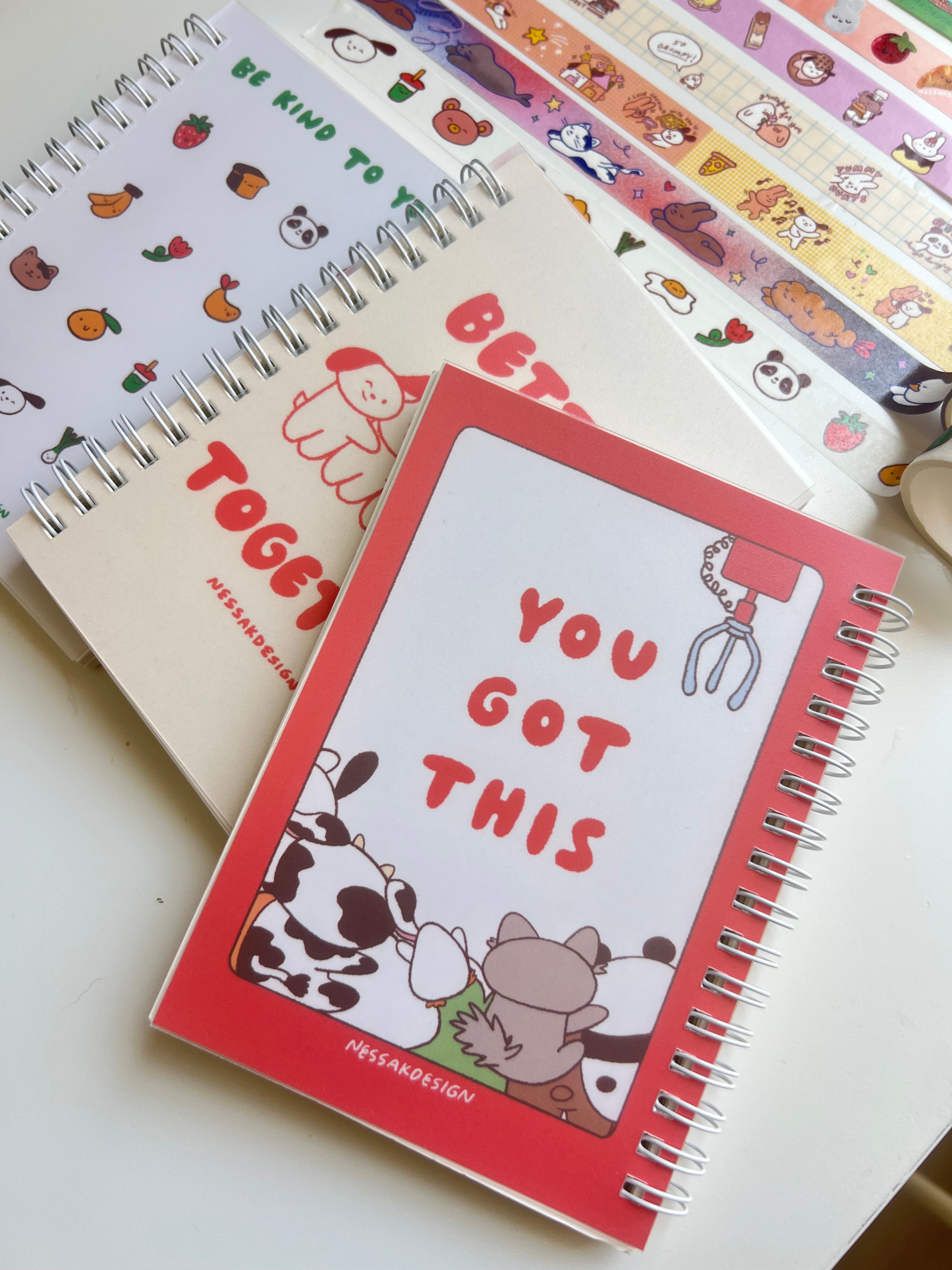 Spiral Notebook A6