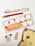 Weekly planner note pad