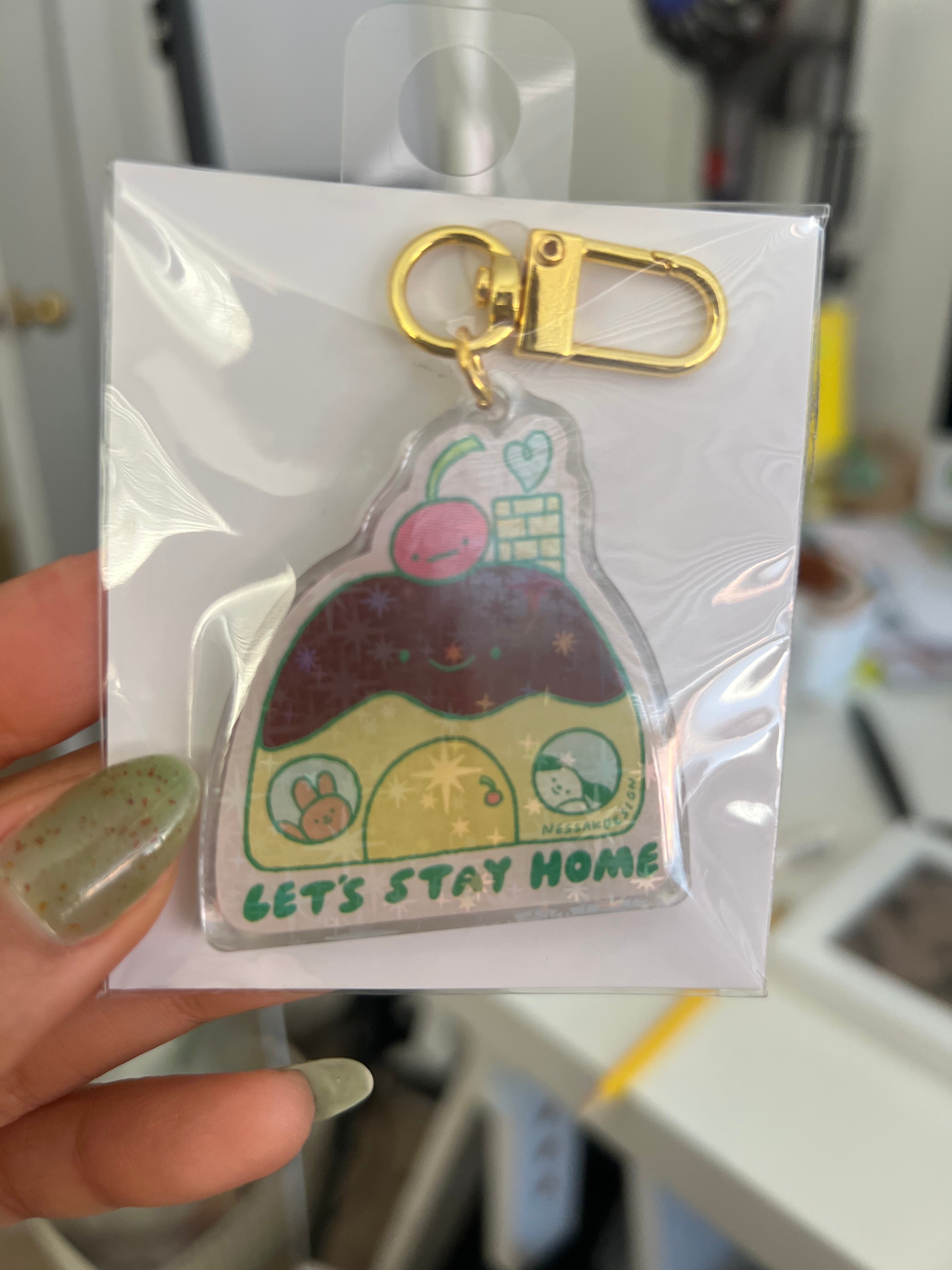 Acrylic keychain