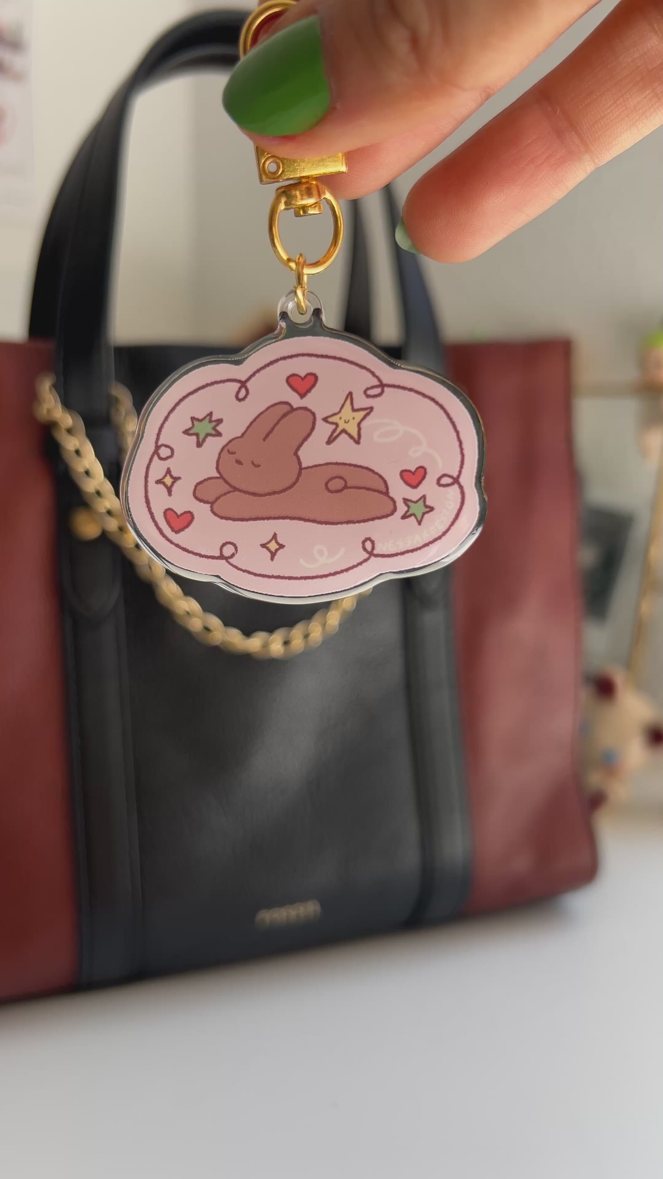 Reversible Acrylic Keychain